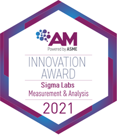 winner of the Best-in-Class Innovation Award for Additive Manufacturing Measurement and Analysis